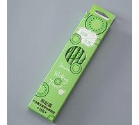 12pcs Hb stylos matériel compressé en bois modèle de fruit grip confortable rond pôle queue effaceur personnalisé vert crayon