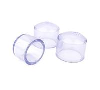 12pcs intérieur Dia Transparent tuyaux en PVC Fin Cap de Poissons d'aquarium Pièces réservoir d'irrigation Jardin Connecteurs Tuyau d'eau UPVC Tube Fiche(Inner Dia 90mm)