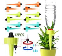 12PCS Irrigation Goutte à Goutte Kit,Système d'Irrigation Distributeur Arrosager Plantes,Kits D'arrosage Automatiques Goutte ã Goutte,Arrosage Plantes Automatique Système