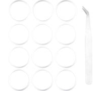 12pcs Joints Toriques En Silicone, Pour Hydroflask Bouteilles D'eau À Large Goulot Bouchons D'étanchéité Anti-Fuite Avec Pincettes Pour Bouteilles D'eau De 12/16/24/32/40 Oz