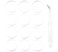 12pcs Joints Toriques en Silicone, pour Hydroflask Bouteilles d'eau à Large Goulot Bouchons d'Étanchéité Anti-Fuite avec Pincettes pour Bouteilles d'eau de 12/16/24/32/40 Oz