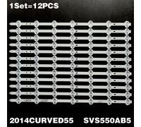 12pcs/Kit TX-55CR430B TX-55CR430E 55UT3EC320S-T 55CA9550 LTA550FW01 SVS550AA3_REV9_7LED_140127 SVS550AB5_REV7_7COB_140509 ""Nipseyteko