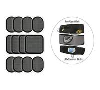 12pcs Lectrode De Ceinture,Compatible Avec Abs Series, Lectrode De Rechange Pour Slendertone Ceintures Musculation Abdo