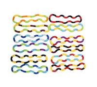 12PCS Main Tangle Toy, Jouet de Décompression Torsadé, Fidget Twister Toys, Aide à Soulager Le Stress Et l'Anxiété, Convient Aux Adultes Et Aux Enfants (12PCS)