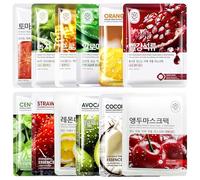 12pcs Masque Visage Coreen Masques