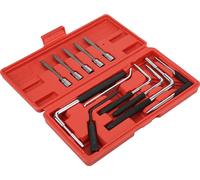 12pcs Outil de démontage de poche d'air Set de réparation de garage de voiture pour Renault