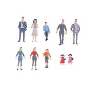 12pcs Painted People Figures