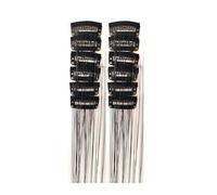 12pcs Per Pack Of BB Hair Clips Shiny Metallic Extensions With Fairy Sparkling Accessories For Women(-10)