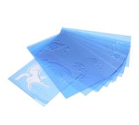 12Pcs Pochoirs de Peinture pour le Visage en PET, Ensemble de Pochoirs de Peinture pour le Visage des Enfants pour la Fête de Noël D'Halloween Modèles de Peinture Corporelle