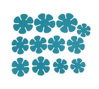 12pcs Pot Pan Protecteur Poussions d'empilement en feutre Diviseurs Séparateurs Séparateurs de cuisine Fournitures de cuisine (Lake Blue (WOOF: Approx. 101.6cm / 40in))