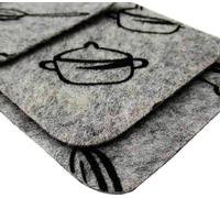 12pcs Pot Pan Protectors Non Woven Divider Pads Reusable Pot Protection Pads for Storing Frying Pans Baking Trays