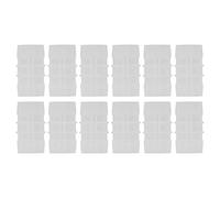 12PCS PP Plastic Hose Barb Fittings | Equal Diameter Straight Through Connector | Safe Leak - Joints for Pharmaceuticals/Food & Beverage/Labs (32 to 32)