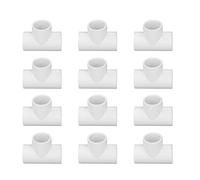 12pcs PVC TEE PIPE RAPPORTS (32 mm)