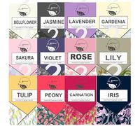12PCS Sachet Armoire Parfumé, Sachet Parfumé Armoire Sent Bon Maison, Parfum d Ambiance Maison Parfum d'intérieur, Desodorisant Vetement Armoire, Sachets Lavande Placards Parfum Voiture (Fleurs)
