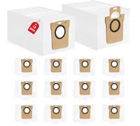 12pcs Sacs à poussière Compatible avec Xiaomi X10+, X20+, X10/X20 Plus, Sac à poussière Accessoires Compatible Dreame L10s Pro Ultra Heat, L20 Ultra, L10s Ultra, Sacs filtrants pour Aspirateur Robot