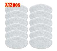 12PCS Serpillères Reutilisable pour Polti PAEU0332 Vadrouilles de Rechange Lavables