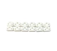 12PCS / SET CLASSIQUE GUITARE STRING Guide Guide Chaîne Boucle Triple-Corred Corde Tie Pour Les Accessoires Guitare