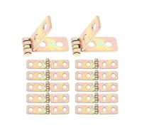 12pcs Small Hinge Wooden Furniture Hinge Long Folding Butt Hinge Accessory