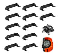 12pcs Support Mural pour Affichage Voiture, Support Voiture Jouet Vertical Voiture Modèle Étagère Compatible avec Lego Speed Champion pour Collection Voitures Passionnés Voitures (Noir)