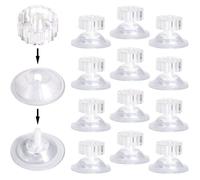 12pcs Ventouse Store Camping Car Ventouses avec Filetage Ventouse Camping Car Accessoires pour Caravane Camping-Car Accessoire PZCC