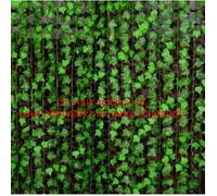 12pcs x 2.5 M Plante Artificielle Feuille Lierre Vigne Vert Décor Maison Jardin Mariage