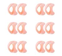 12Pieces Gels Transparents Les Épandeurs D'orteil Ajustent La Position Des Tâches Réduire Les Frottements BUION