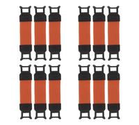 12Pièces Support Téléphone Elastique Ajustable Orange