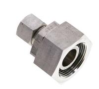 12S & 25S Raccord de coupe droit en acier inoxydable avec pivot 400 bar Joint torique FKM Cône d'etancheite ISO 8434-1