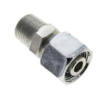 12S & 3/8'' NPT Acier zingue Emerillon droit avec filetage mâle 630 bar Ajustable ISO 8434-1