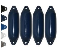 12skipper Lot de 4 pare-fender Majoni Star 15 Long Fender - Marine