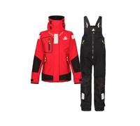12skipper Magellan Offshore Ensemble pour femme - Veste rouge, pantalon noir M