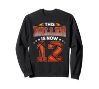 12th Birthday Boys Basketball Player Gifts 12 Years Old Kids Sweatshirt
