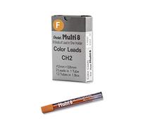 12tubes Pentel CH2 Multi 8 2.0mm Colour Pencil Refill (Box Set) - Light Green Lead