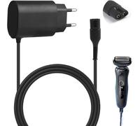 12V 0.4A Chargeur pour Braun Rasoir Électrique Séries 9 7 5 4 3 2 1, Remplacement Cordon d’Alimentation avec Protection Multiple, Câble Adaptateur de Recharge Compatible avec 190, 390CC, 3040S, 790CC
