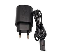 12V 0.4A Chargeur pour Braun Rasoir Électrique Séries 9 8 7 6 5 3 1, Câble Alimentation Braun, Câble de Charge 1M et Brosse de Nettoyage, Compatible avec 190s 3010s 3040s 790cc 9090cc 7020s et Plus