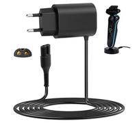 12V 0.4A Chargeur pour Braun Rasoir Électrique Series 9 8 7 6 5 3 1, Câble d’Alimentation de Remplacement, Adaptateur pour Braun 9090cc 8325 5190cc 3040s 310s 6010 2675 2838 4739 190s-1