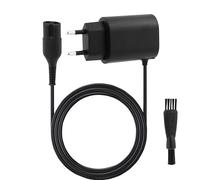 12V 0.4A Chargeur Rasoir pour Braun Électrique Série 9 8 7 6 5 3 1, Câble de Charge pour 3040s 3010s 3020s 3000s 790cc 9090cc 7020s 190s, Alimentation Tondeuses avec Cordon 1M et Brosse de Nettoyage