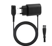 12V 0.4A Chargeur Tondeuse pour Braun Série 9 8 7 6 5 3 1, Câble Alimentation Rasoir avec Cordon 1M et Brosse de Nettoyage, Chargeur Rasoir pour 3040s 3010s 3020s 3000s 790cc 9090cc 7020s 190s