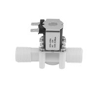 12V 1/2 pouces Air magnetique en plastique electrique d'eau de valve electromagnetique de N / C normalement ferme