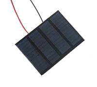 12V 1.5W Mini Panneau Solaire Module Cellulaire Petit Chargeur Époxy Avec Fil De Soudage