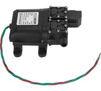 12V 120W 8L Pompe à membrane haute pression à haut débit Dual Core avec connecteur en cuivre