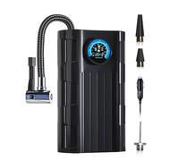 12V 120W Portable Car Wired Air Compressor with 3.5M Cable | 30L/Min Electric Tire Inflator for Vehicles | Auto Motorcycle Bicycle Ball Pump Kit | Home Travel Inflation Tool