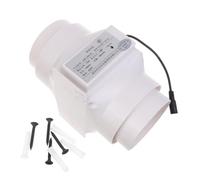 12V 13W 5.5x2.1 Mm 4 Pouces Inlien Le Ventilateur De Conduit Pour Les Flux D'air Efficaces Dans Salles Bains Et Cuisines Ventilateur D'échappement Salle Bain