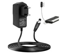 12V 1A Câble de Charge d’Alimentation pour Clavier Yamaha Piano Électronique PA-130(A) PA-3(B) PA-130B PA-5D PA-3C PA-5B EP-A3,12W Alimentation Adaptateur Secteur Universel AC 100-240V, 1M