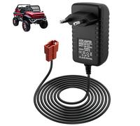 12V 1A Chargeur de Batterie pour Électrique Enfants, 12 Volts Chargeur Voiture Adaptateur pour SUV ATV Moto Quad Electrique Enfants Jouets de Voiture Electric Ride-Ons Accessoires, Prise carrée