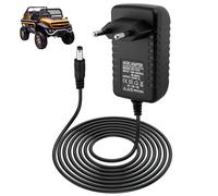 12V 1A Chargeur Voiture Électrique Enfant, Chargeur de Batterie pour SUV, ATV, Moto, Quad Electrique Enfants Jouets de Voiture à Enfourcher Electric Ride-Ons Accessoires, Connecteur 5,5 x 2,5 mm