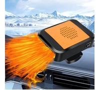 12V 200W Chauffage Voiture, Chauffe Voiture Portable, Chauffe Voiture dégivrant avec 2 en 1 Fonction de Chauffage et de Refroidi