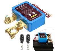 12V 240A Coupe Circuit Batterie, Coupe Batterie Interrupteur de Batterie Relais Coupe Circuit Voiture Avec 2 Télécommandes, Interrupteur D'arrêt Automatique pour Voiture Bateau Camion (Display)