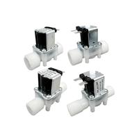 12V 24V 110V 220V normally closed solenoid valve External thread plastic normally open water valve for 0.02-0.8mpa pressure 1/2"(1/2",AC 220V_CLOSED)