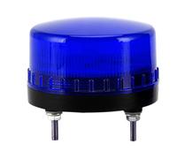 12V 24V 220V LED Clignotant Alarme Lumière Bleu 12V a un Son